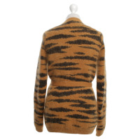 Mulberry Cardigan with animal print