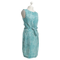 René Lezard Dress with dot pattern