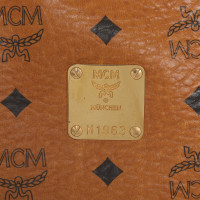 Mcm Shopper en Toile en Marron