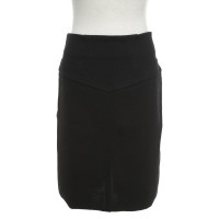 Bruno Manetti Wool skirt in black