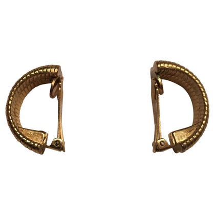 Christian Dior Semicircular vintage ear clips