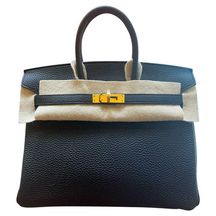 Hermès Birkin Bag 25 en Cuir en Noir