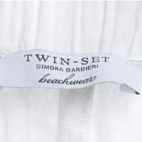 Twin Set Simona Barbieri Zomer broek in wit