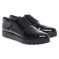 Calvin Klein Lace-up shoes Patent leather in Black
