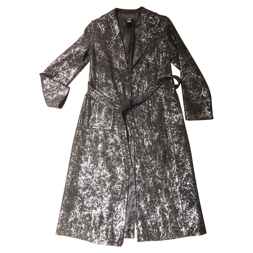 Bcbg Max Azria Giacca/Cappotto in Lana in Nero