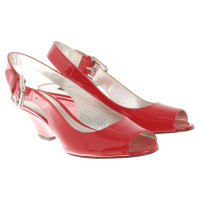 Dolce & Gabbana Patent leather pumps in red