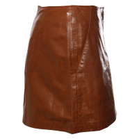 Dkny Lederen rok in Cognac