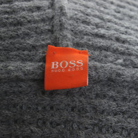 Hugo Boss Robe en tricot en gris