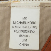 Michael Kors Leather Belt in Brown