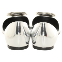 Roger Vivier Slippers/Ballerinas Patent leather in Silvery