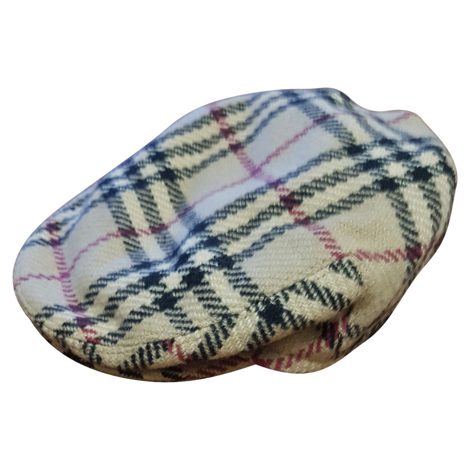 Burberry Hat/Cap Wool in Beige