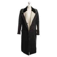Gianni Versace Coat in black and white