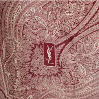 Saint Laurent Large cloth with Paisley pattern