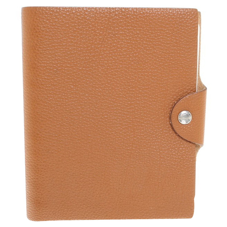 Hermès  Notebook in Cognac