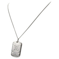 Louis Vuitton Necklace Silver in Silvery