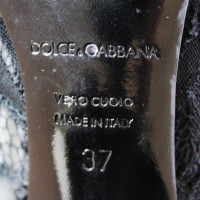 Dolce & Gabbana Stiefeletten mit Spitze