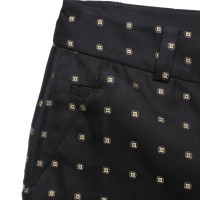 Diane Von Furstenberg Trousers Silk in Black