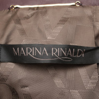 Marina Rinaldi Leather jacket in Bordeaux