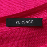 Versace Strick aus Wolle in Fuchsia