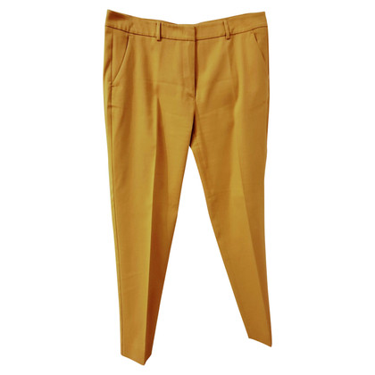 Max Mara Trousers Cotton in Yellow