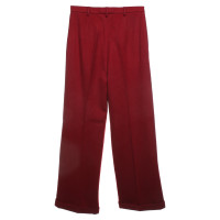 Max Mara Pantalon en rouge