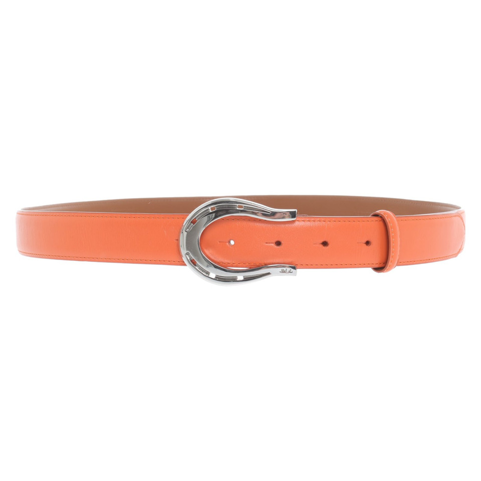Ralph Lauren Belt Leather in Orange
