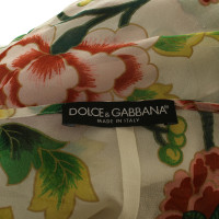 Dolce & Gabbana Silk dress with floral print