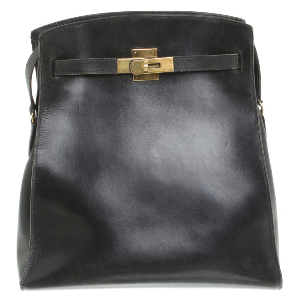 Hermès "Kelly Sport Bag Box Calf Leather"