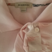 Burberry Vestito in cotone rosa