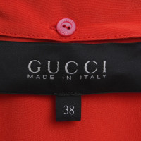 Gucci Abito in seta arancione