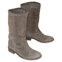 Fiorentini & Baker Boots Suede in Taupe