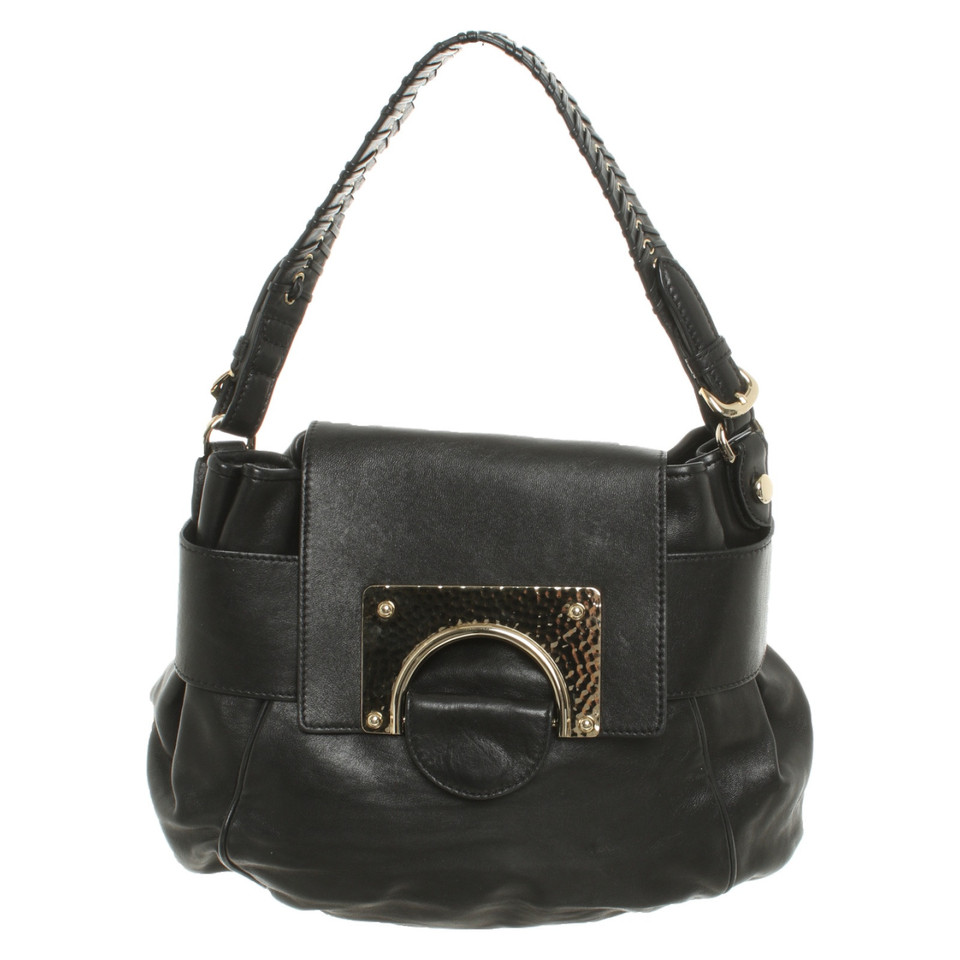 Diane Von Furstenberg Borsa a tracolla in Pelle in Nero