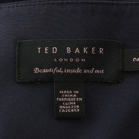 Ted Baker Seidenkleid in Blau