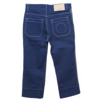 Chloé Blauwe Capri-jeans in blauw
