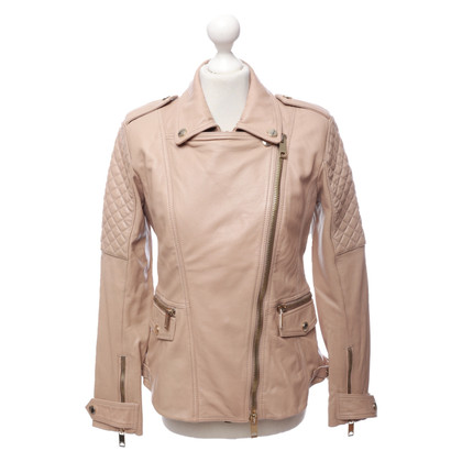 Burberry Jacket/Coat Leather in Nude