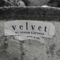 Velvet Top in Grey