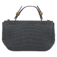 Bottega Veneta Sac à main en cuir d'alligator