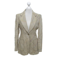 Moschino Cheap And Chic blazer en lin beige