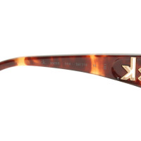 Calvin Klein Sonnenbrille im Schildpatt-Design