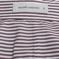 René Lezard Blouse met strepen