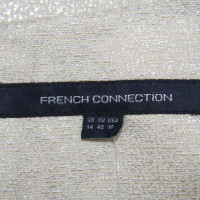 French Connection Silver colored dress