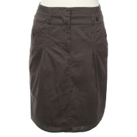 Turnover Skirt Cotton in Taupe