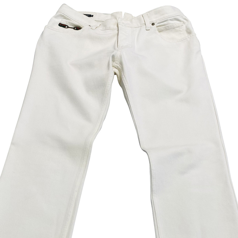 Gucci Jeans Jeans fabric in White