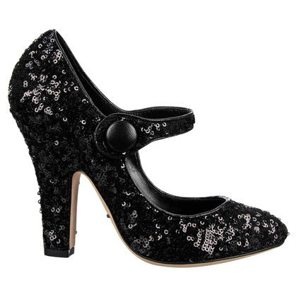 Dolce & Gabbana Pumps/Peeptoes in Schwarz