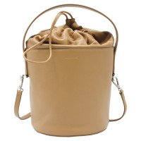 Jil Sander Handtasche aus Leder in Ocker