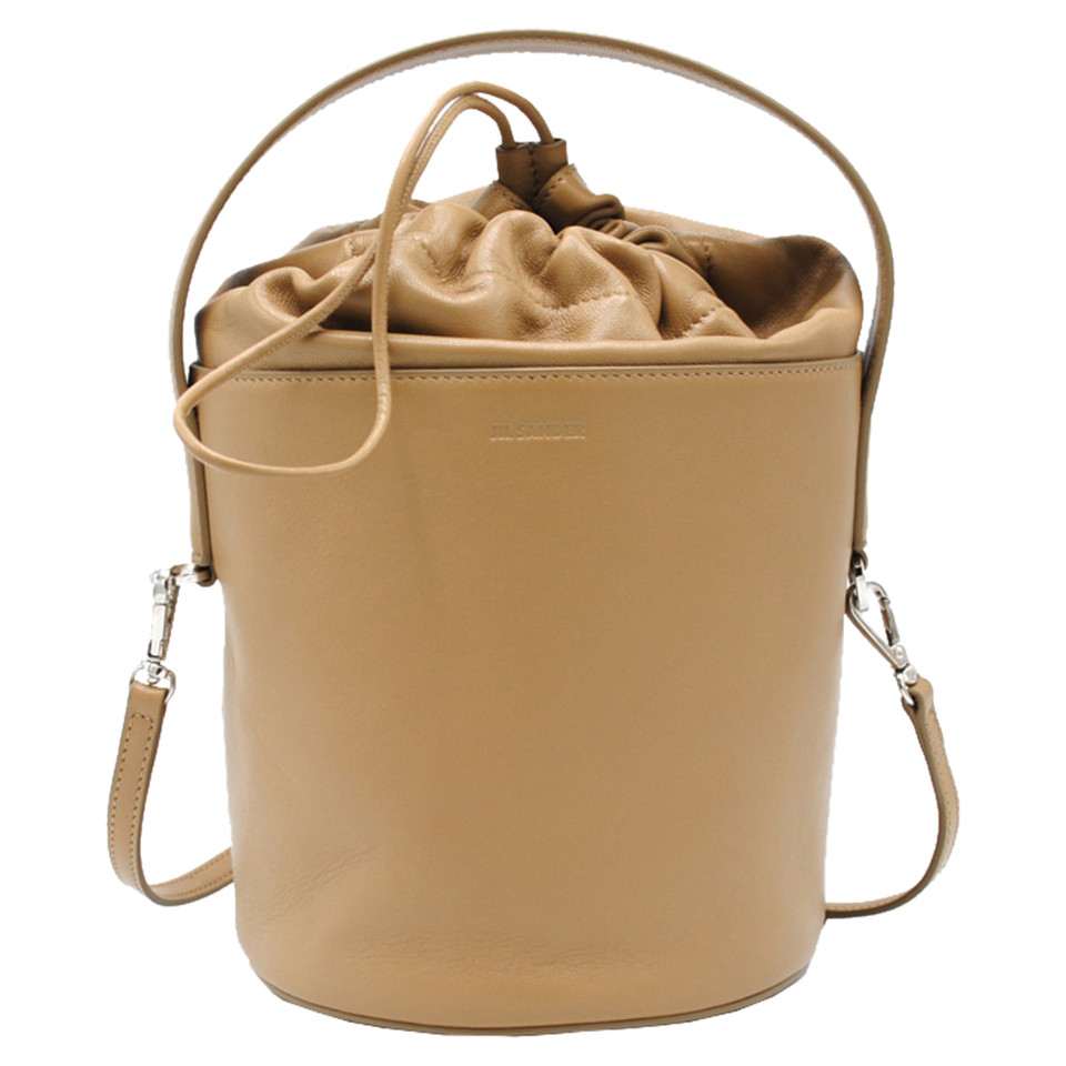 Jil Sander Handbag Leather in Ochre