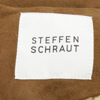 Steffen Schraut Kleid aus Veloursleder