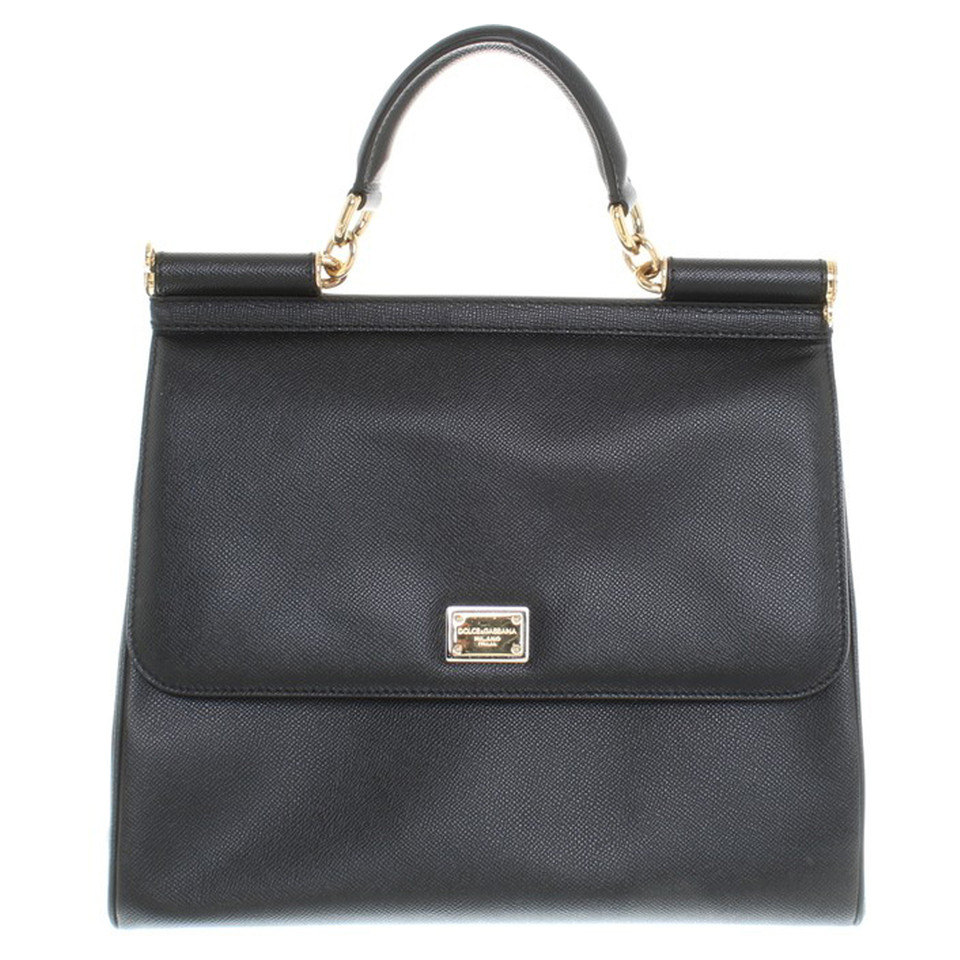 Dolce & Gabbana « Sicile Bag » en noir