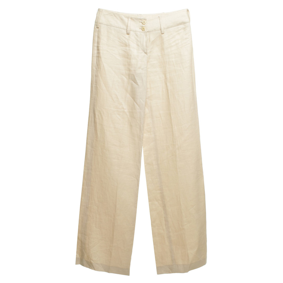 Armani Collezioni Pantaloni in crema