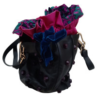Marc Jacobs Handtasche aus Leder in Schwarz